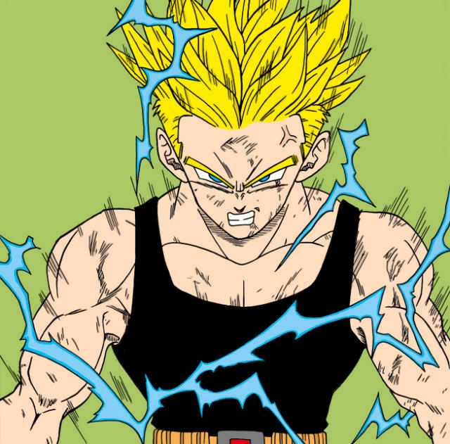 Trunks ssj 2 by manuelrojas45 on DeviantArt