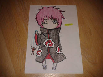 Akatsuki Sasori Akasuna Chibi Drawing