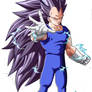 Vegeta Super Saiyan God Super Saiyan 3