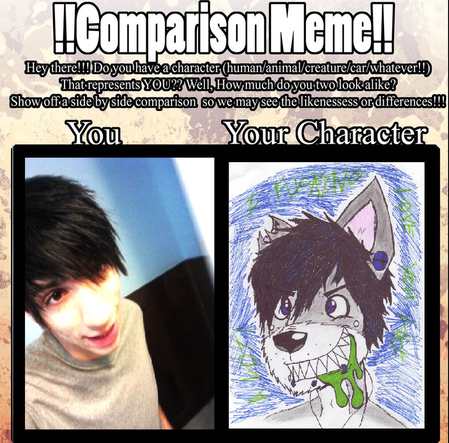 Comparison Meme by SighUhNide on DeviantArt