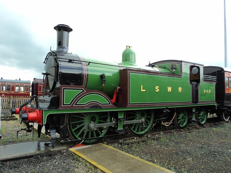 Lswr Class LSWR M7 class No. 245 by FarquharBranch1923 on DeviantArt