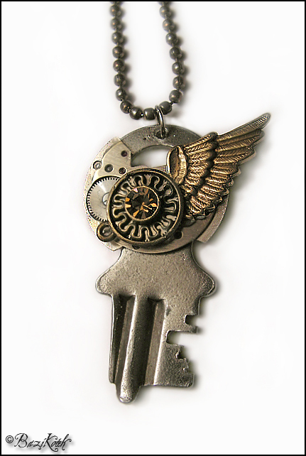 Steampunk Key Pendant