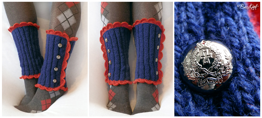 Royal School Leg Warmers