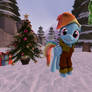 Rainbow Dash Navidad