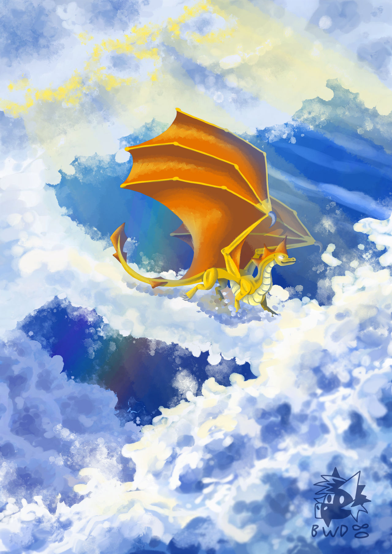 Cloudbridge Drawing Cloud bridge by BlackWhiteDragon80 on DeviantArt