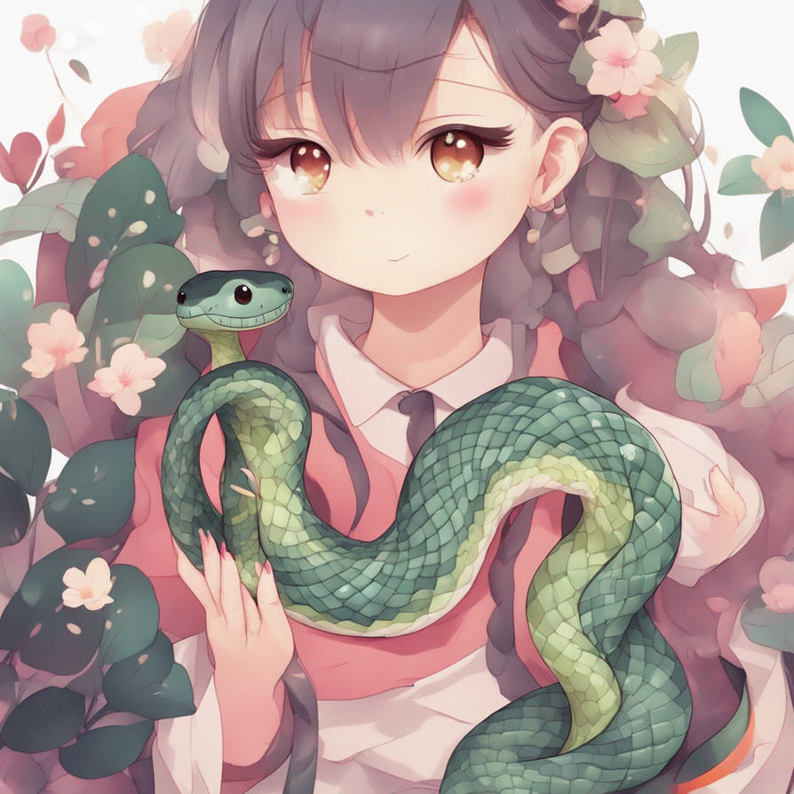 Gwen's Snake Scarf by BlissfulSnakeCoils on DeviantArt