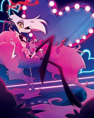 Angel Dust Riding Angel Dust by BlueyandBingo126 on DeviantArt