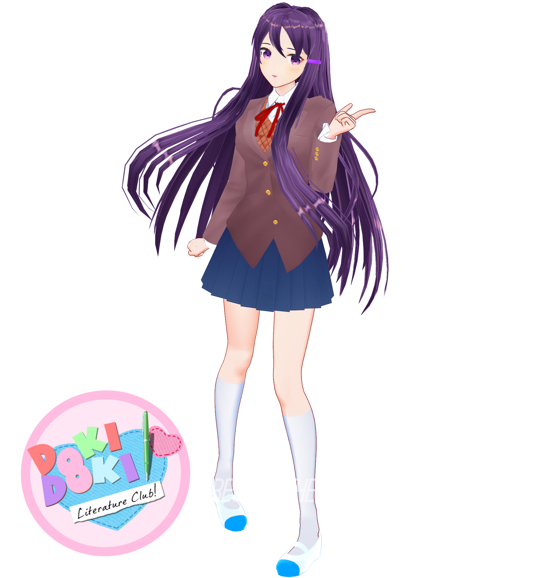 DDLC YYB Yuri By PRESTONTHECAT On DeviantArt ddlc-yyb-yuri-by-prestonthecat-on-deviantart