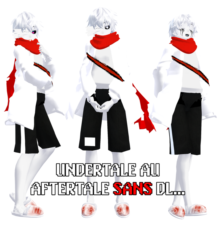 .:MMD UNDERTALE AU:. Aftertale Sans/Geno by PRESTONTHECAT on DeviantArt