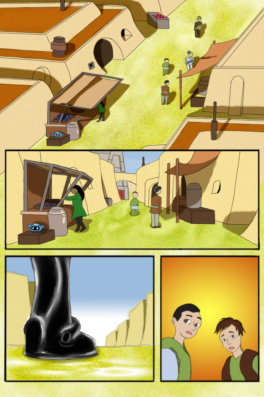 Redemption Page 1 by PaperToasterr on DeviantArt