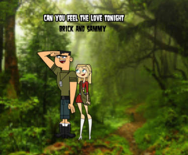 Sammy and brick sing can you feel the love tonight