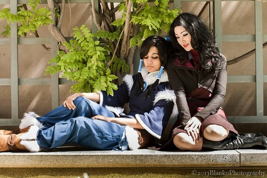 Korra and Asami - Lenegd of Korra