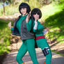 GAI SENSEI AND ROCK LEE - NARUTO