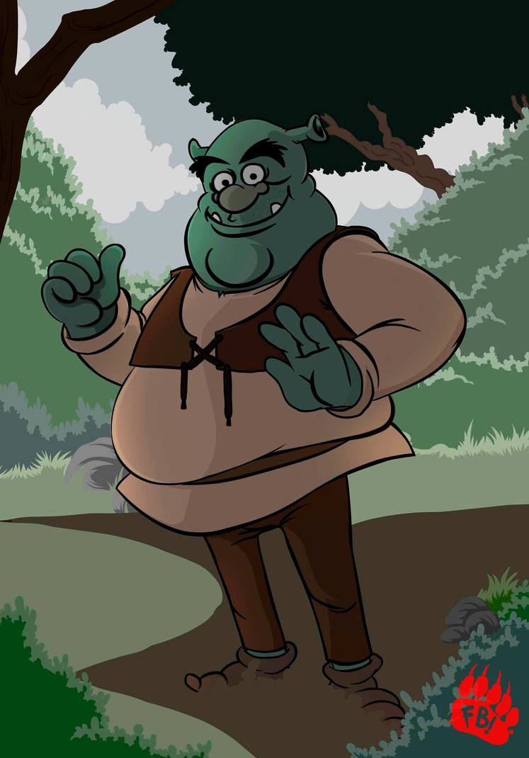 Pacha as Shrek by SparklyBlueRoses84 on DeviantArt