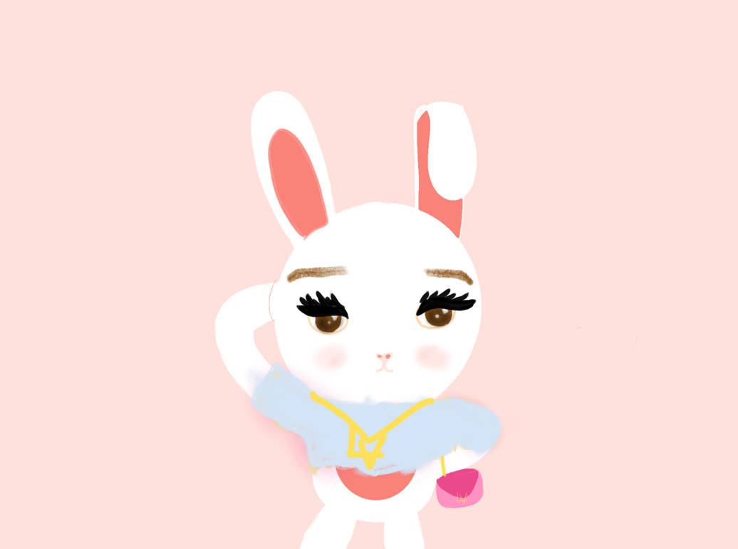 Louis Viton Rabbit by creamycookie101 on DeviantArt