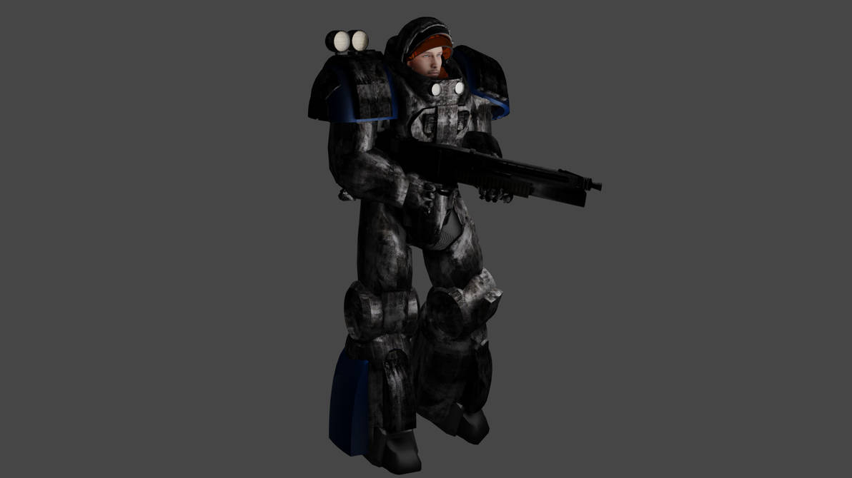 Starcraft Terran Marine by Foxstatic884 on DeviantArt