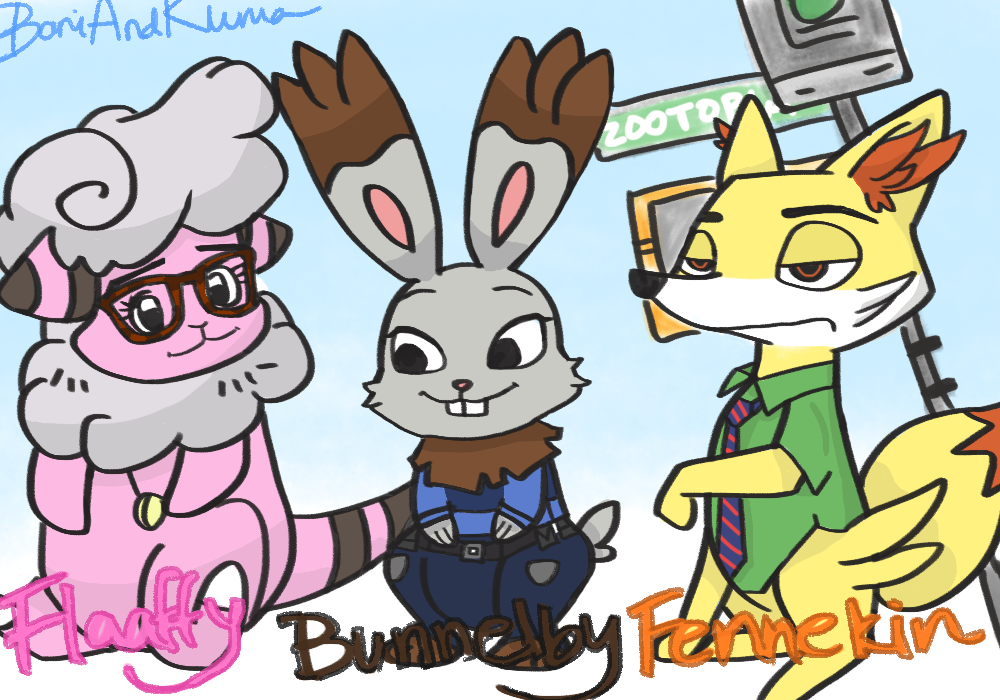 Zootopia x Pokemon