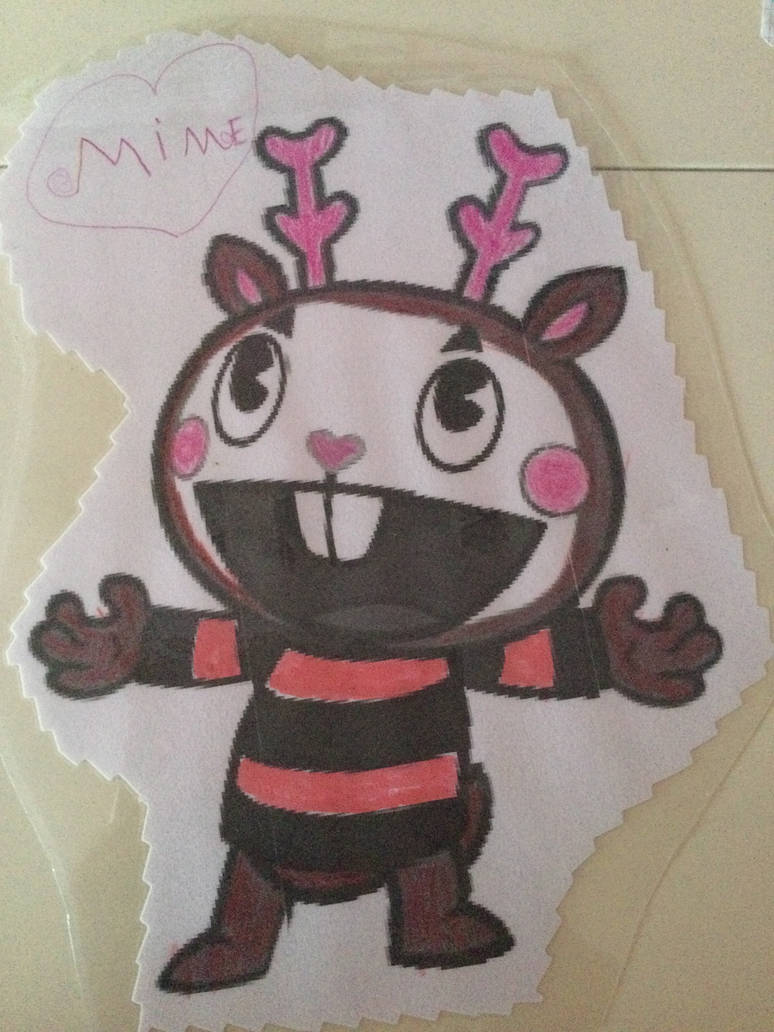 HTF recolors: romantic Mime by IrenittaVaniredcr on DeviantArt