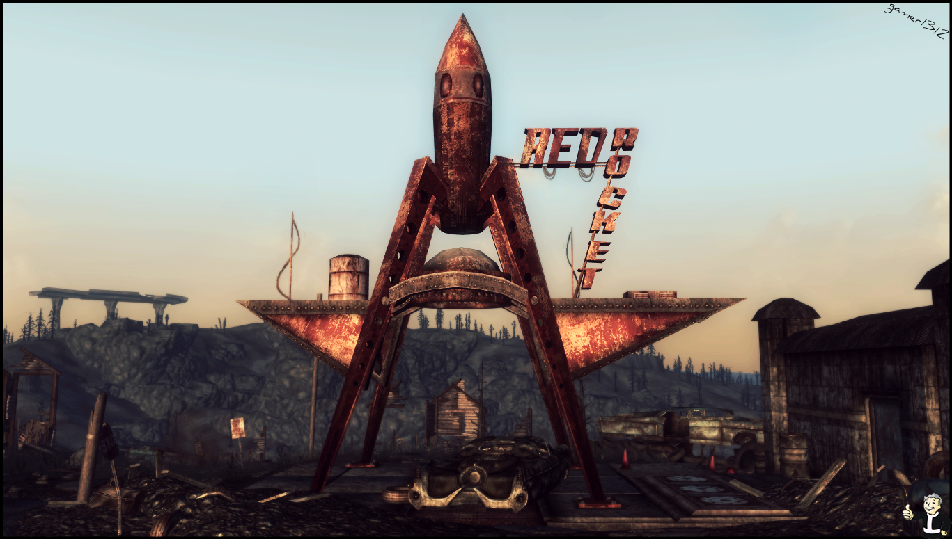 Red rocket fallout 4 3d model фото 44