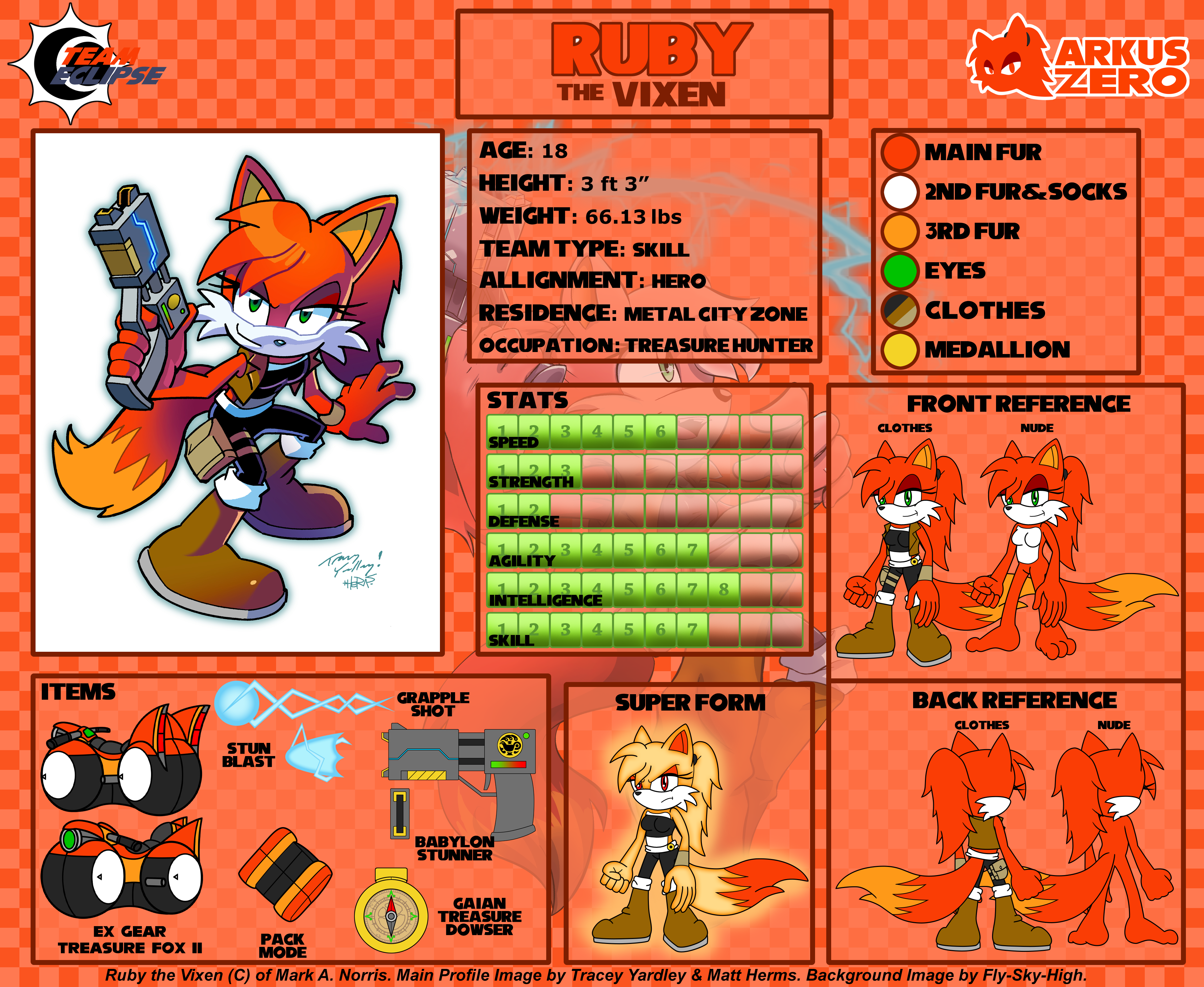 Ruby the Vixen Character Sheet *UPDATE*