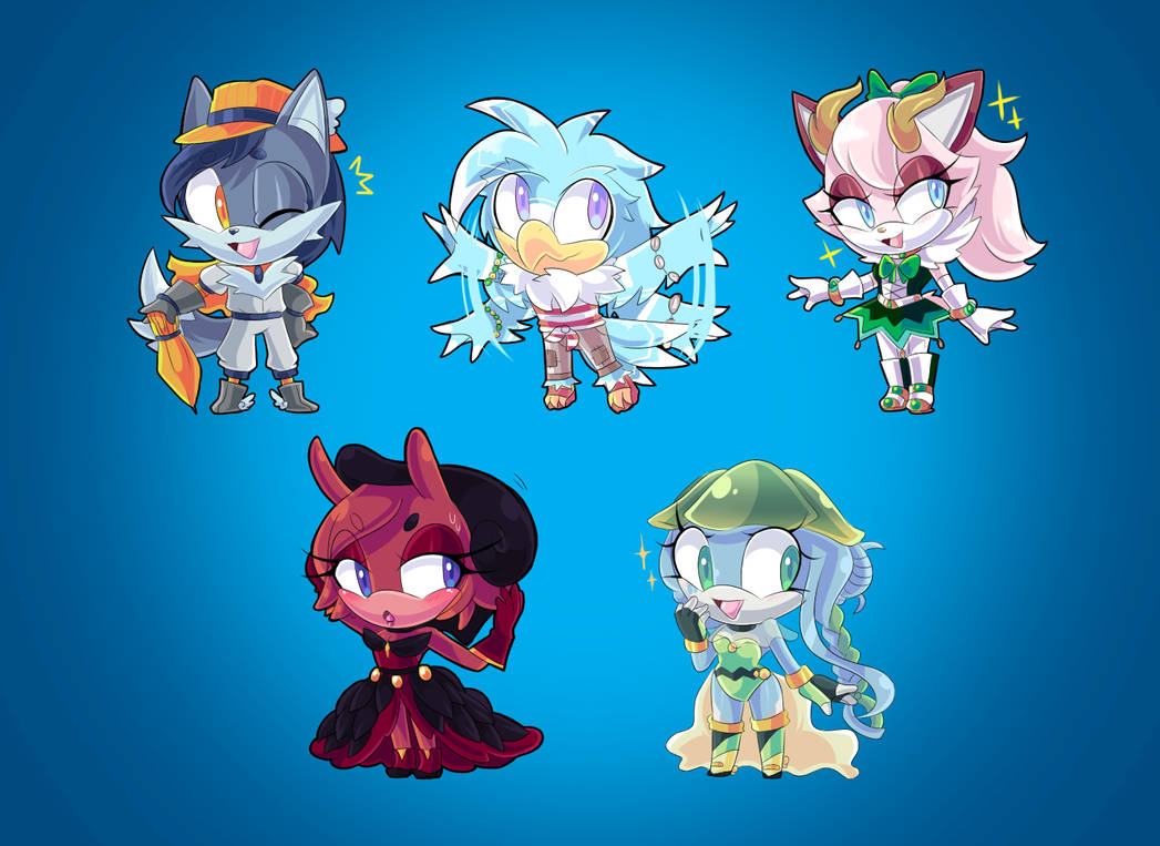 Flowborn Chibi Chibis by FlorynnRosee by Arkus0 on DeviantArt