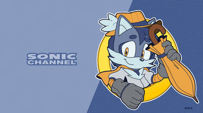 SONIC CHANNEL WALLPAPER 2024 - Brolly the Wolf