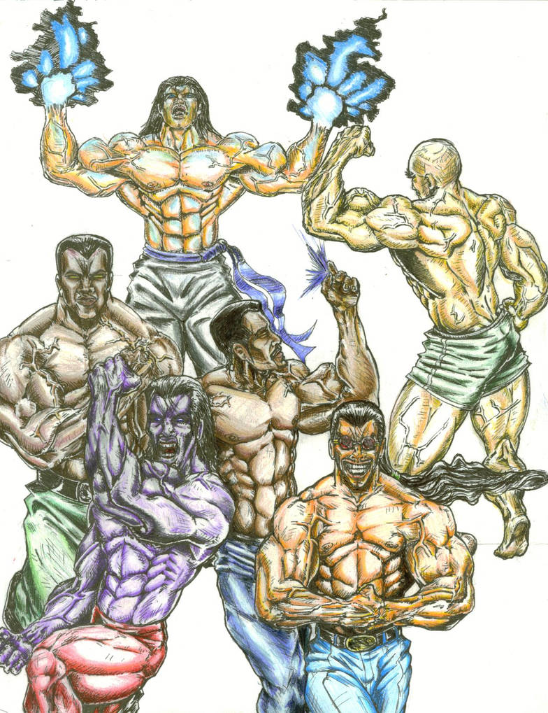 Buff Poses... by Cronsmoke on DeviantArt