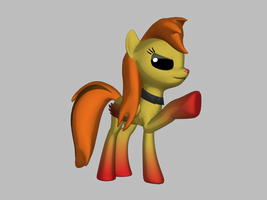 gwen as a mlp in 3D #2