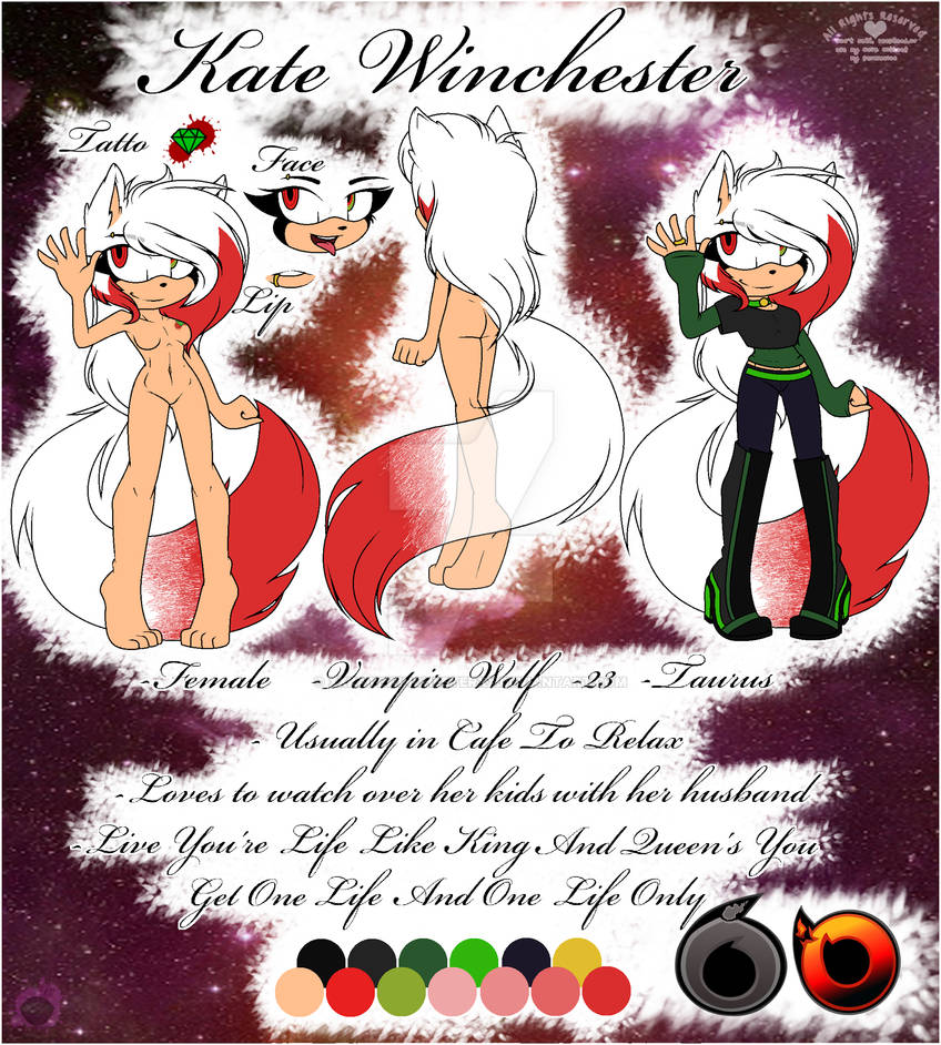 Kate Winchester Ref Sheet