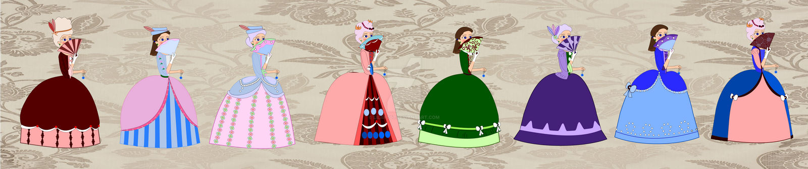 Rococo Girl Dress Up - Preview