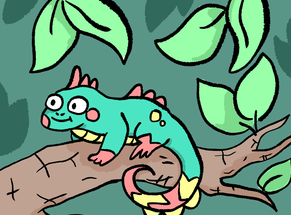 lizard friend by yummycorpse on DeviantArt