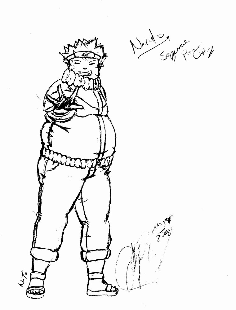 Chubby Naruto Male WG