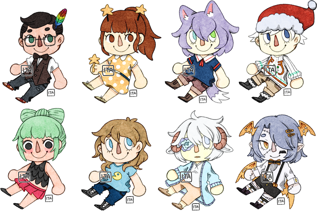 Base Chibis by Itadakii on DeviantArt