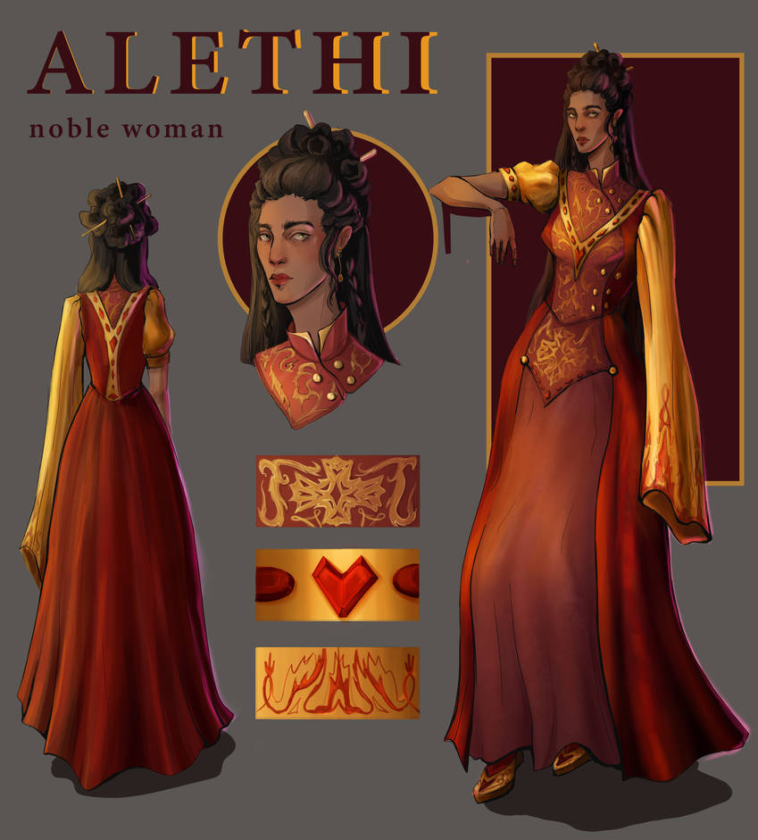 Costume concepts for Alethi woman by NEchitayNEtreba on DeviantArt