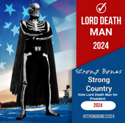 VOTE LORD DEATH MAN