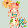 sunflower girl