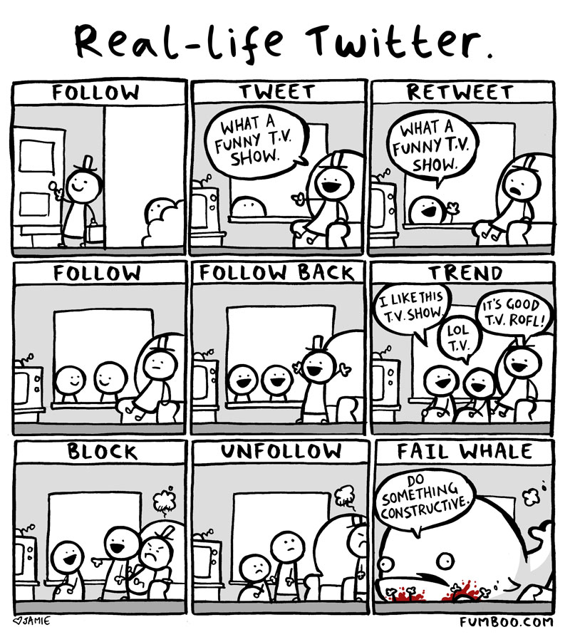 Real life Twitter