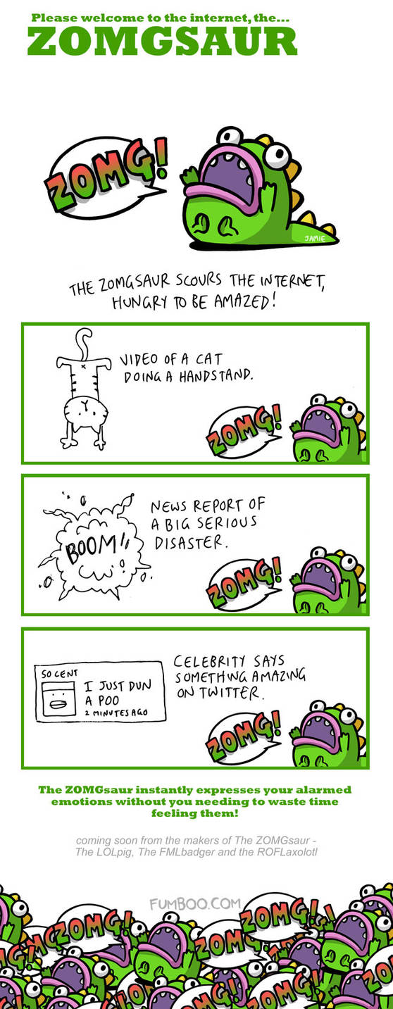 The ZOMGsaur by icanseeyourmonkey
