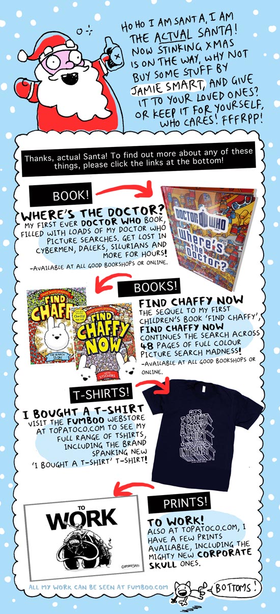Santa says YOU COULD BUY THESE by icanseeyourmonkey
