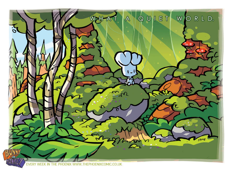 Bunny Vs Monkey 1 by icanseeyourmonkey