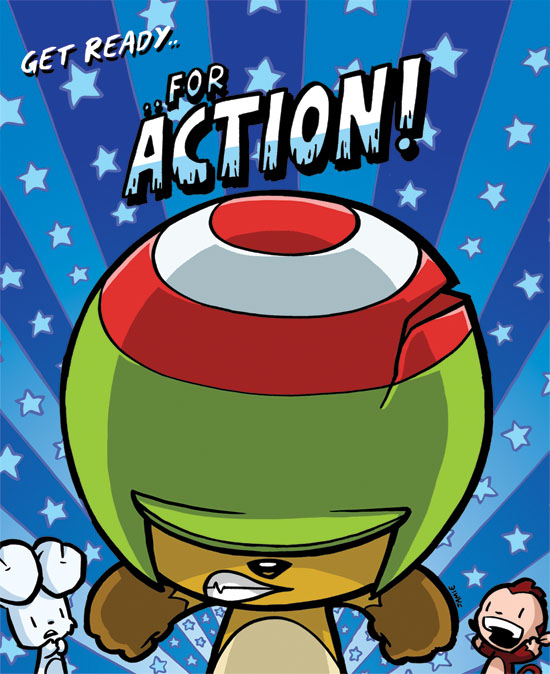 ACTION BEAVER by icanseeyourmonkey