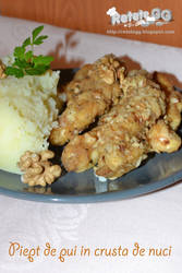 Walnut crusted chicken