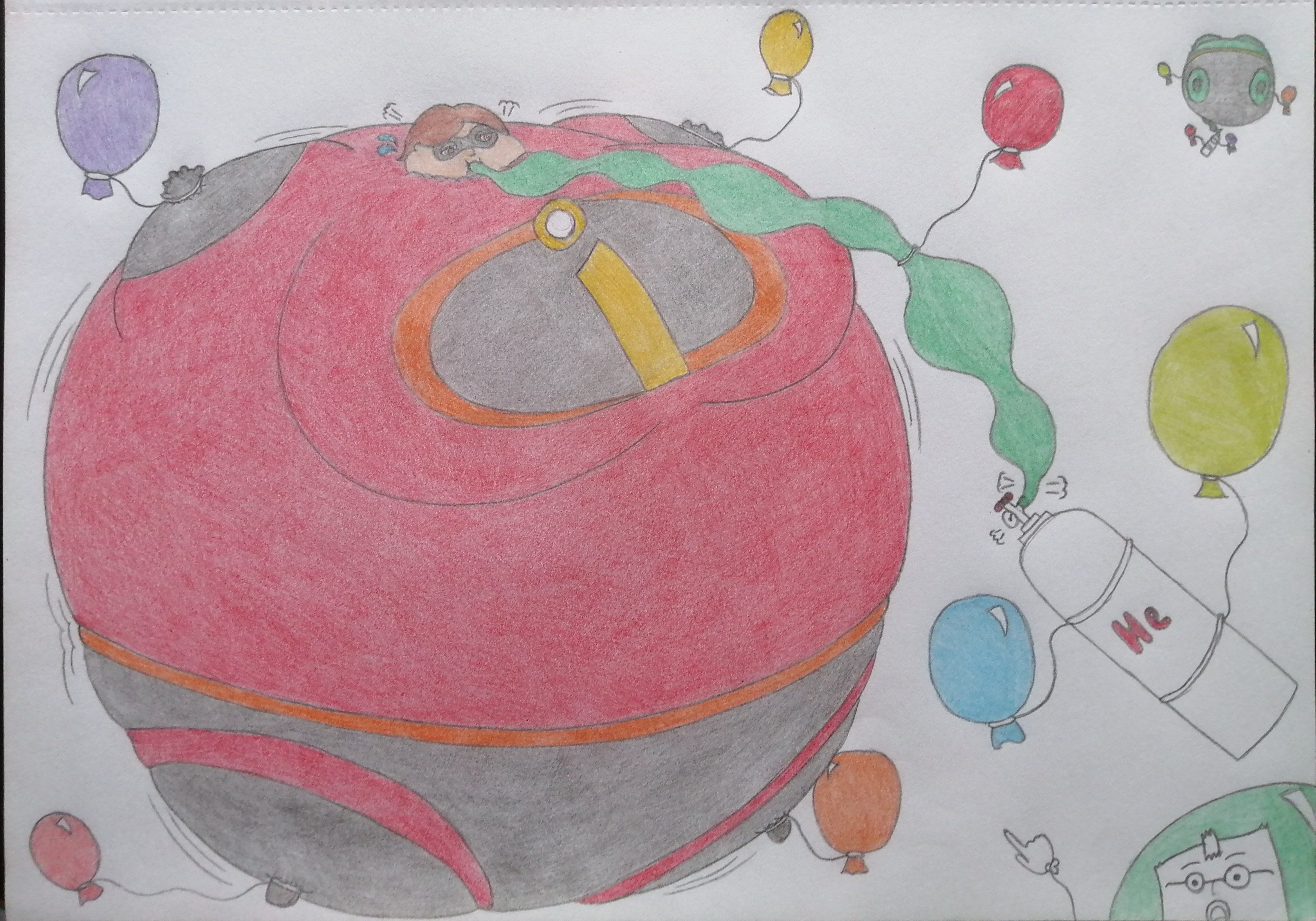 Elastigirl: Revenge of the Sentient Balloons by Prinny129 on DeviantArt