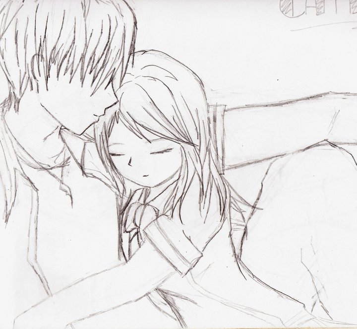 Anime Couple by lovingPatch on DeviantArt Anime Couple by lovingPatch on DeviantArt