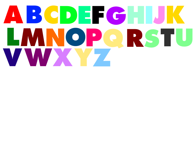 Alphabet show letters by RockNroolTOT on DeviantArt