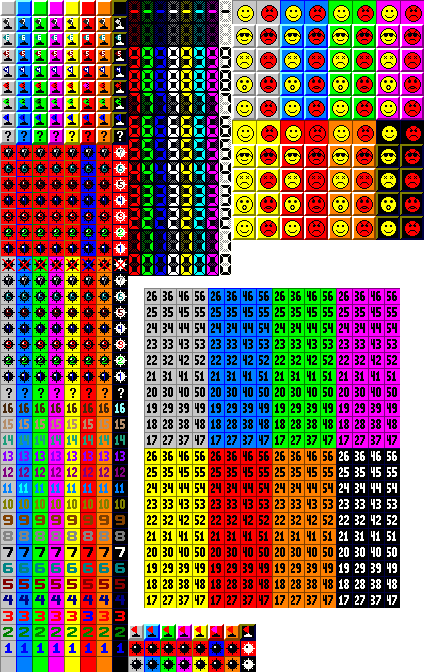 Custom Edited - Minesweeper Customs - General Spri by RockNroolTOT on ...
