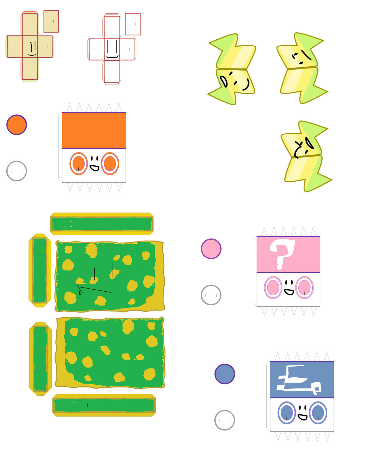 Paper Character Net More Reccomended Chars Papercraft by RockNroolTOT on DeviantArt