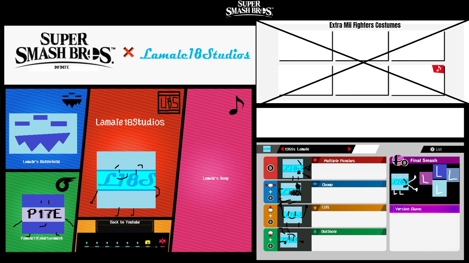 Ssb Move Set Super Smash Bros. Infinite Moveset, Lamale18Studio by RockNroolTOT on ...