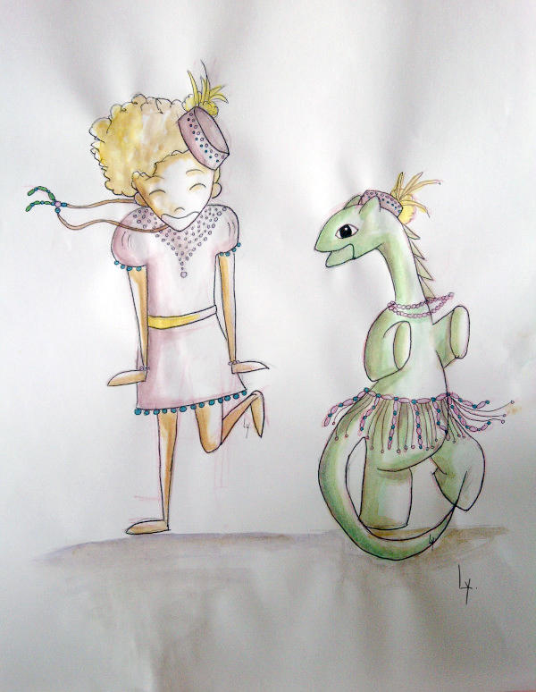 Anna and Ralpha by LilyLiddellink on DeviantArt