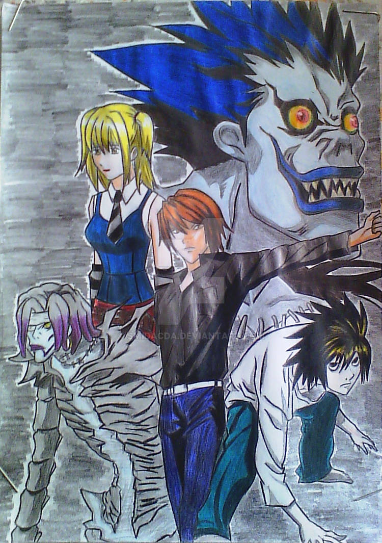 Cut Death Note Death Note by smidacda on DeviantArt
